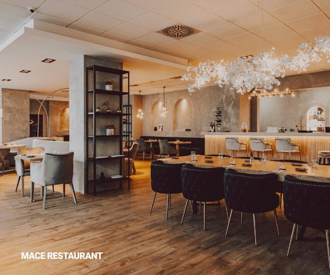 MACE Restaurant v Hotelu Palcát Tábor